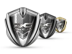 Dacia Silikon Emblem Abzeichen Renn Look Glänzend Top